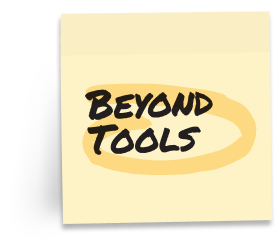 Visual: Sticky Note, Beyond Tools